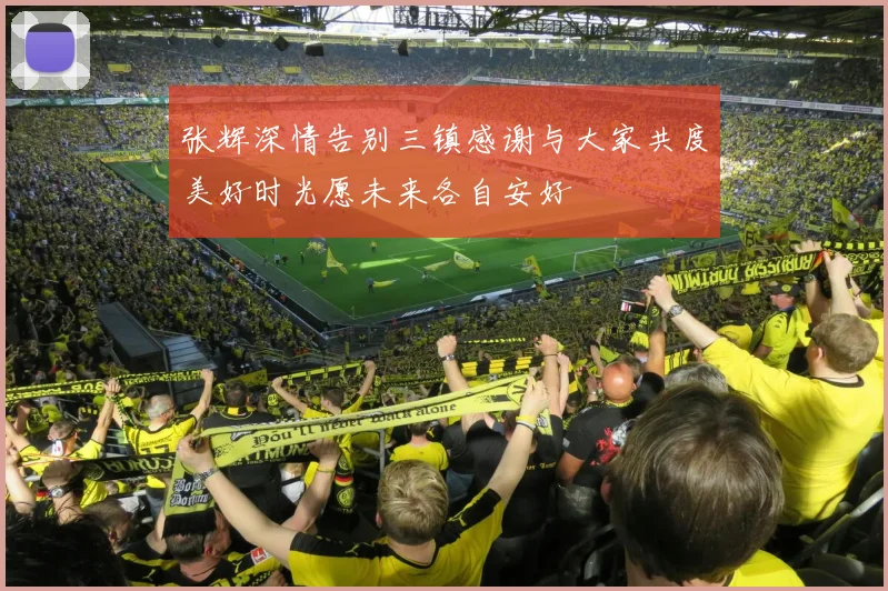 张辉深情告别三镇感谢与大家共度美好时光愿未来各自安好